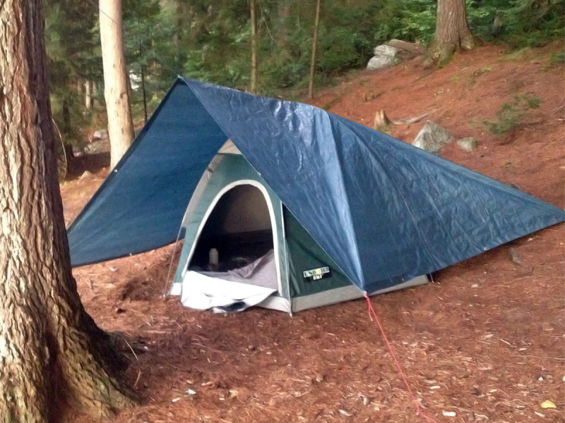 Burnt Island Lake campsite #39 tent spot option