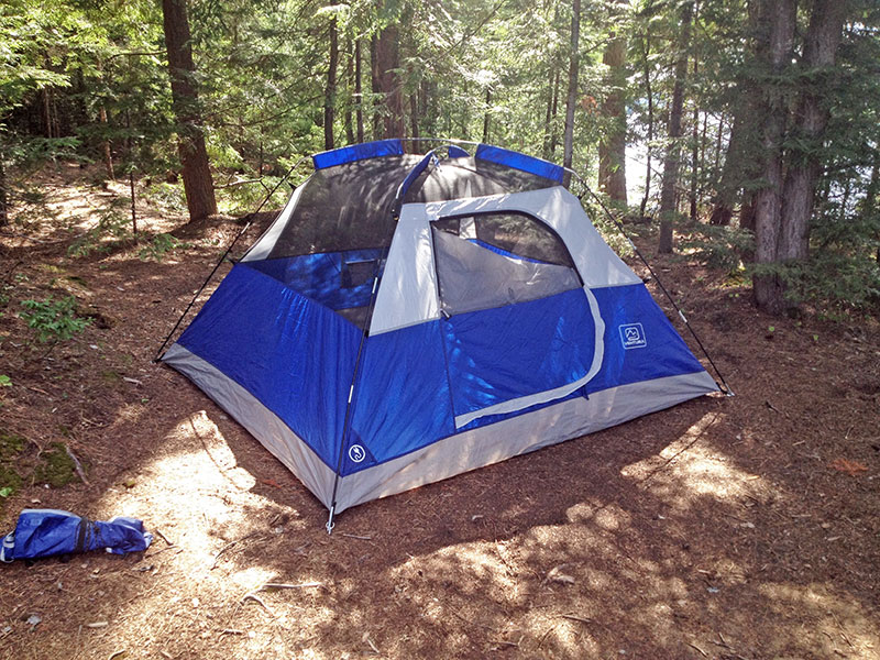 Lake Louisa campsite #13 tent spot option