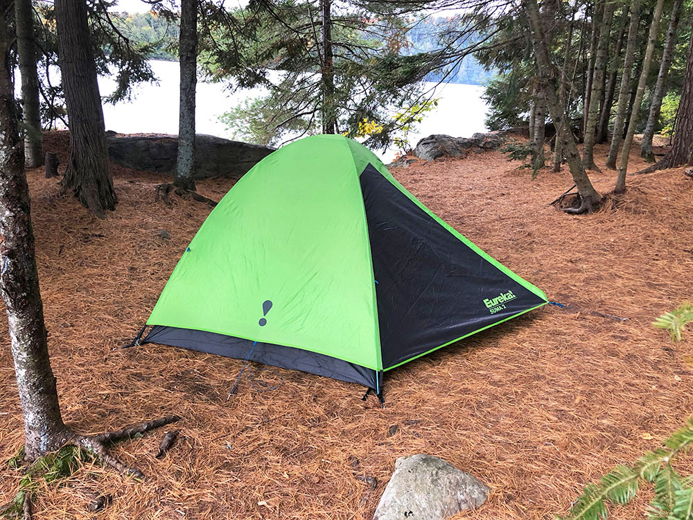 Head Lake Algonquin Park Campsite 5 tent spot 1