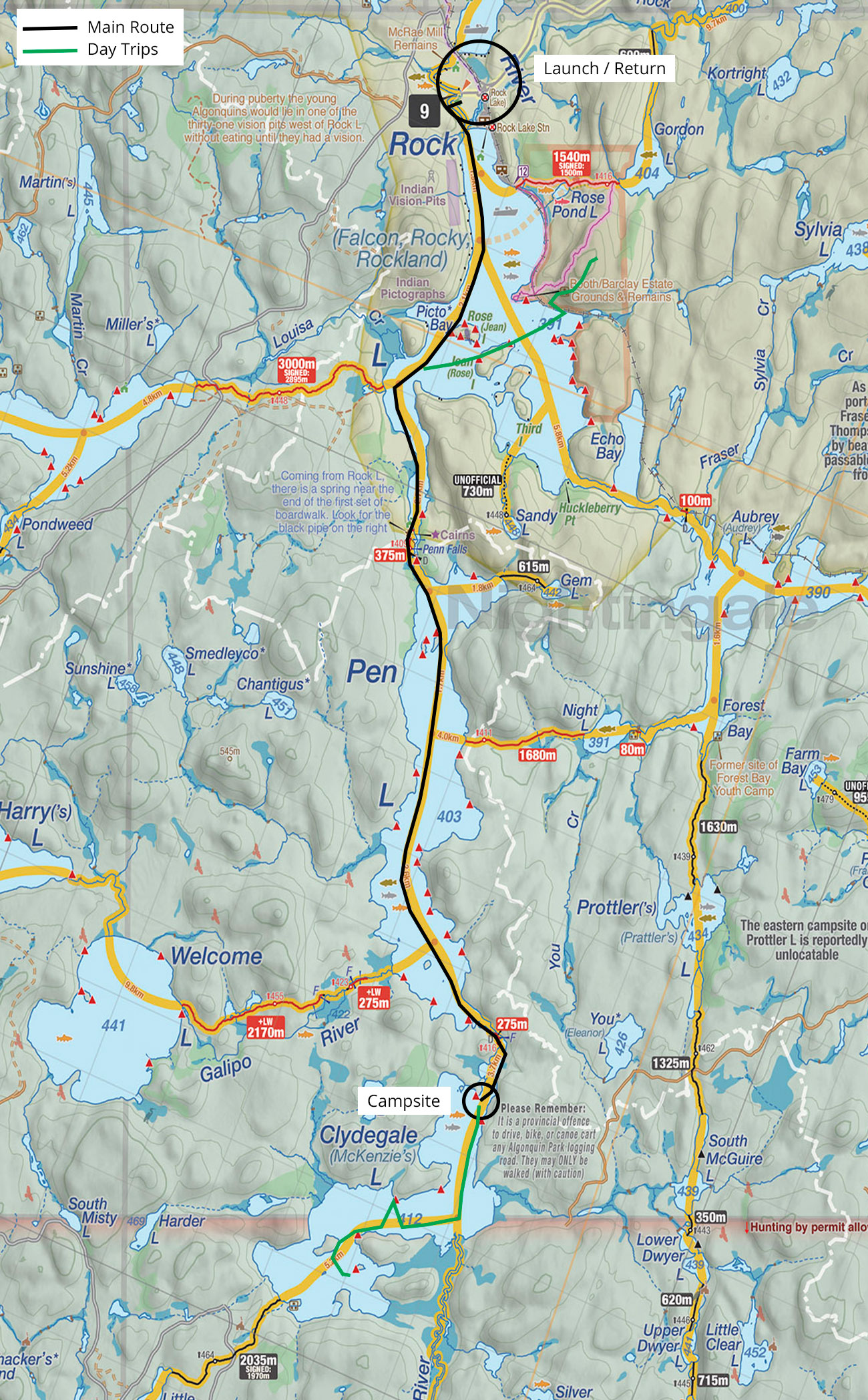 Trip Reports Clydegale Lake Round Two With Moose Map and Details