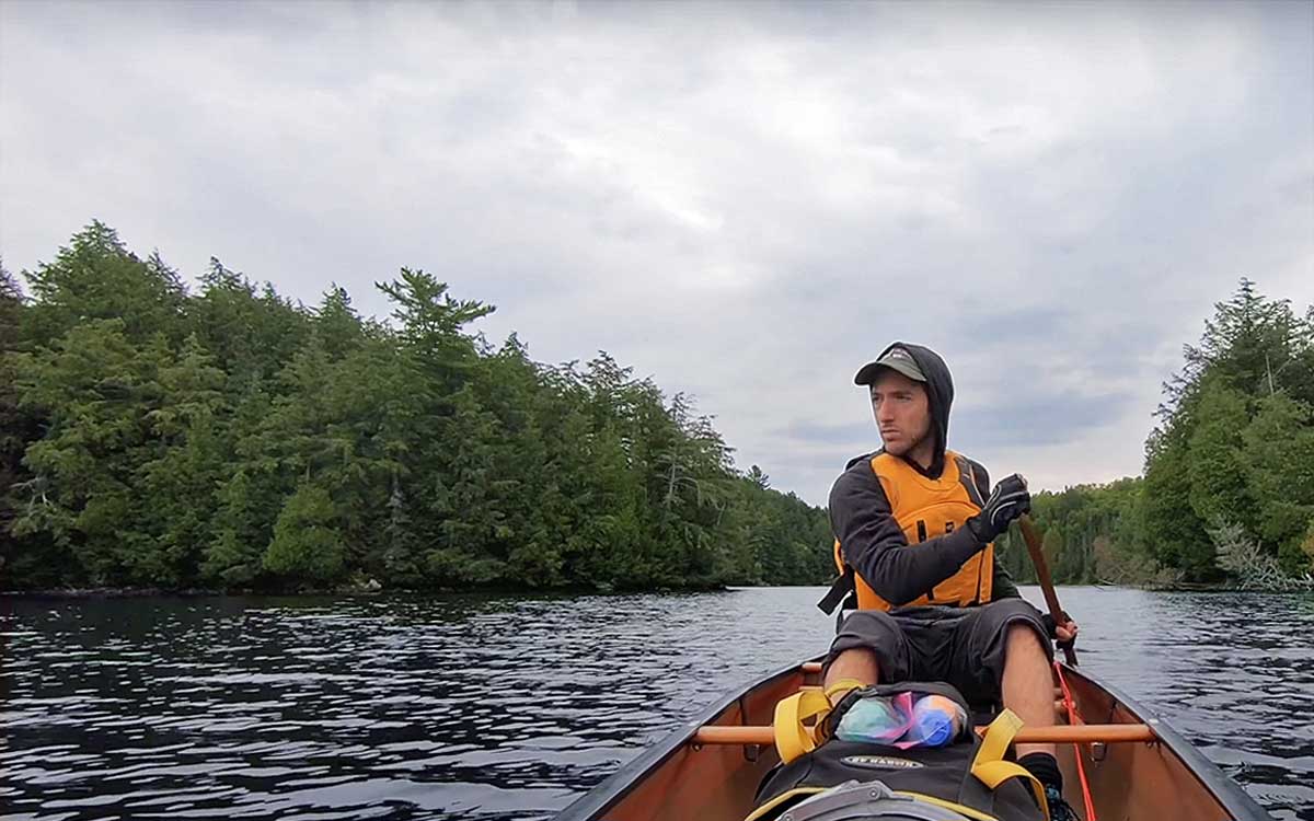 algonquin solo canoe trip