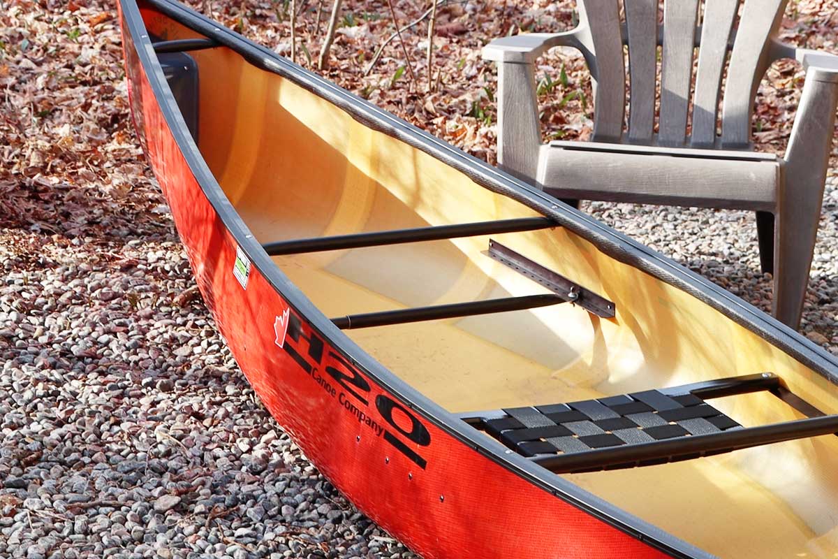 H2O Canoe 14-6 Pro Lite Epoxy Carbon Kevlar April 2022 v1