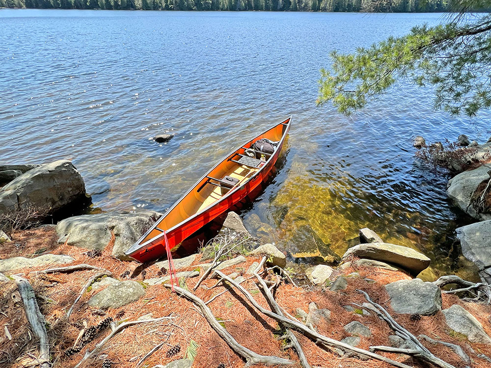 Little Island Lake Algonquin Park Campsite 1 Canoe Landing