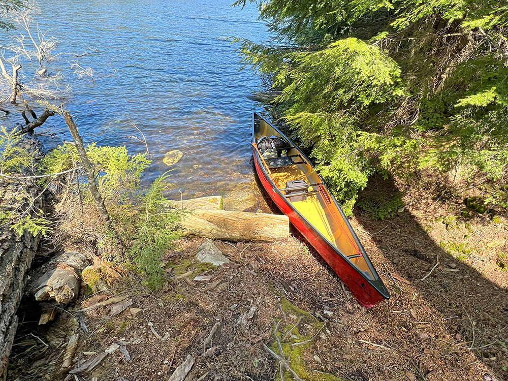 Little Island Lake Algonquin Park Campsite 2 Canoe Landing v1