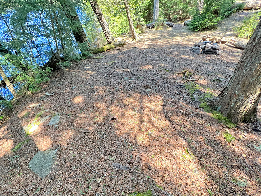 Little Island Lake Algonquin Park Campsite 2 Tent Spot v2