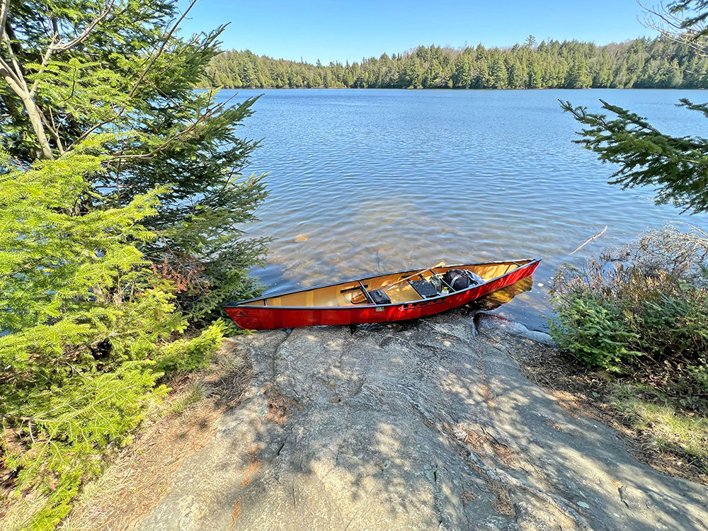 Little Island Lake Algonquin Park Campsite 5 Canoe Landing