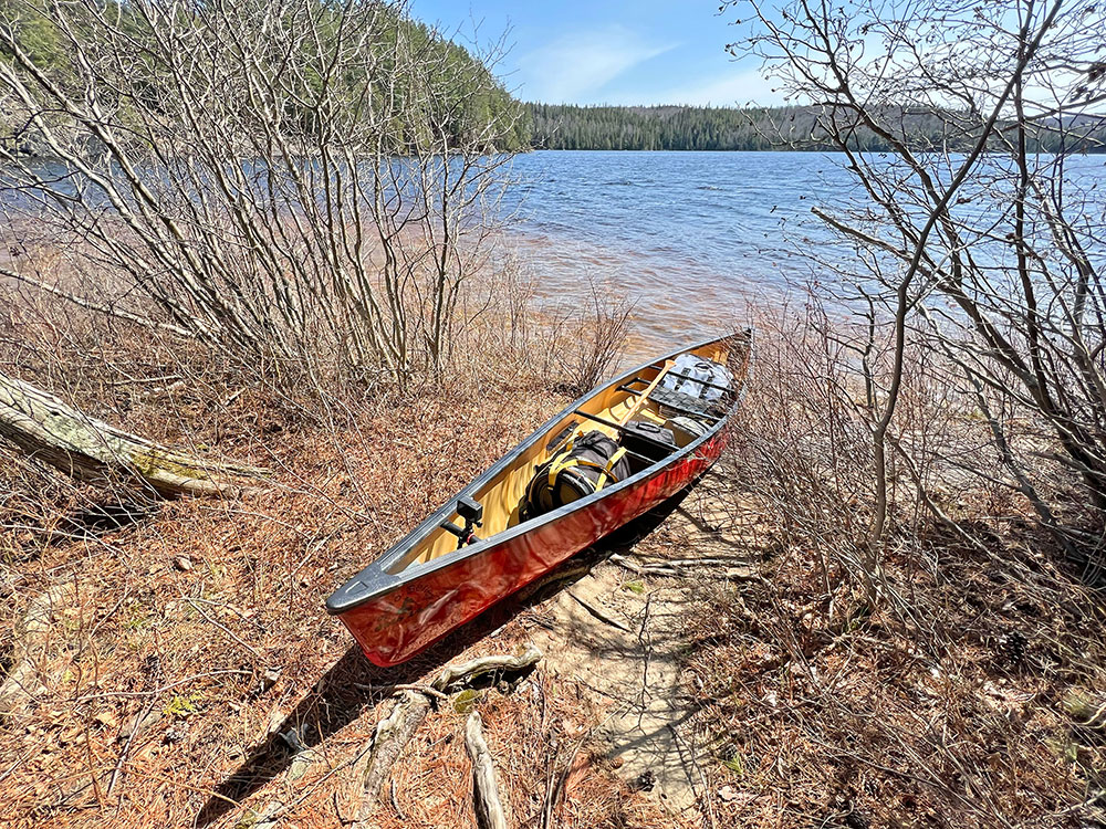 Rock Lake Algonquin Park Campsite 14 Canoe Landing v1