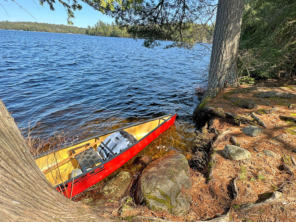 Rock Lake Algonquin Park Campsite 15 Canoe Landing v1
