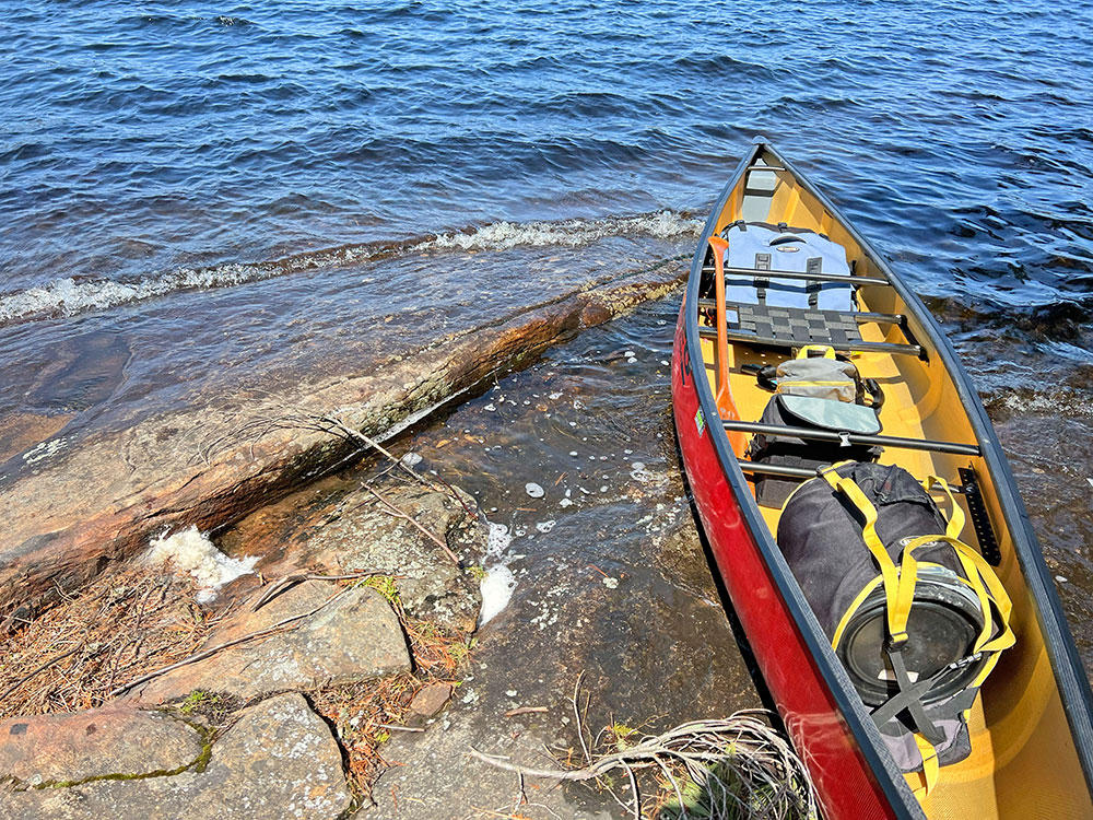 Rock Lake Algonquin Park Campsite 16 Canoe Landing v2