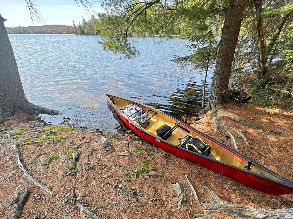 Tepee Lake Algonquin Park Campsite 2 Canoe Landing