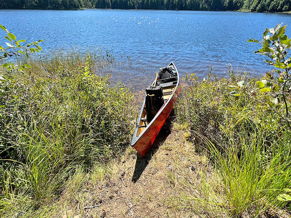 Big Thunder Lake in Algonquin Park Campsite 1 Canoe Landing v2