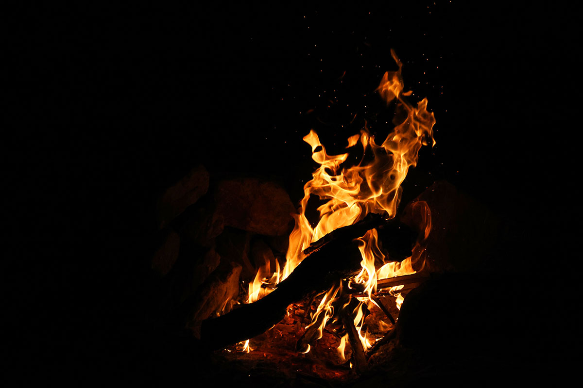 Campfire in Algonquin Park September 2022 v1