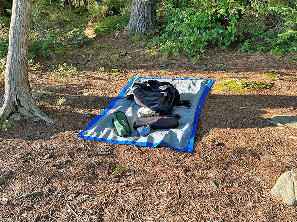 Erables Lake in Algonquin Park Campsite 7 Tent Spot v1