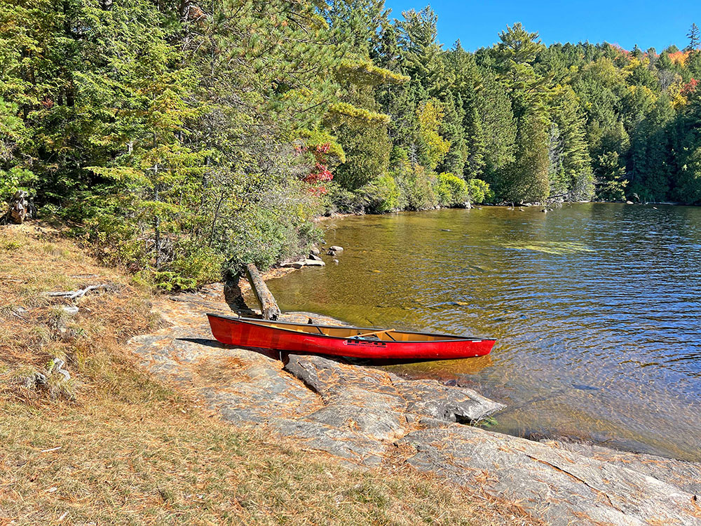Lake Opeongo South Arm in Algonquin Park Campsite 29 Canoe Landing