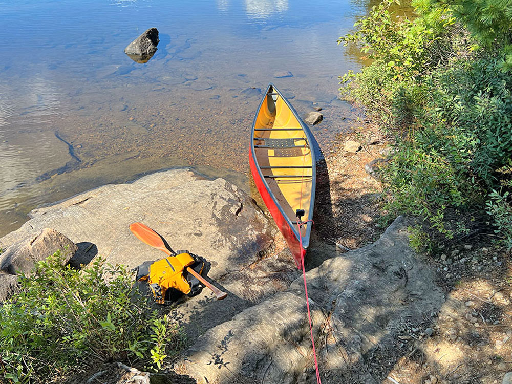 Maple Lake in Algonquin Park Campsite 4 in 2022 Canoe Landing