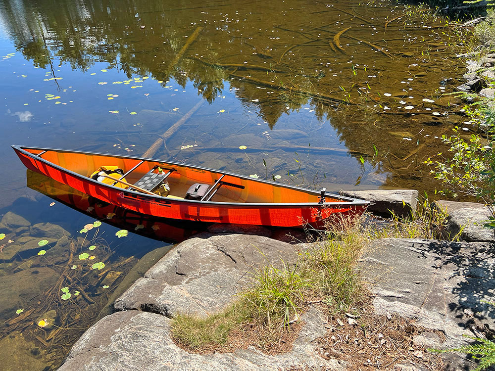 Maple Lake in Algonquin Park Campsite 8 Canoe Landing