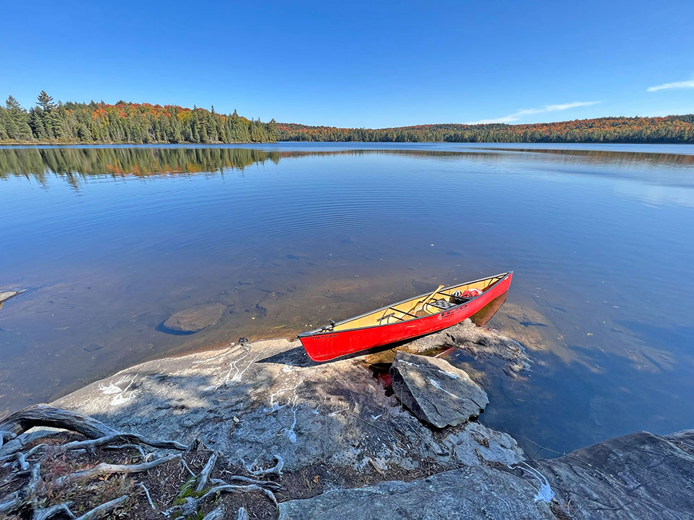 Canisbay Lake Algonquin Park Campsite 13 Canoe Landing