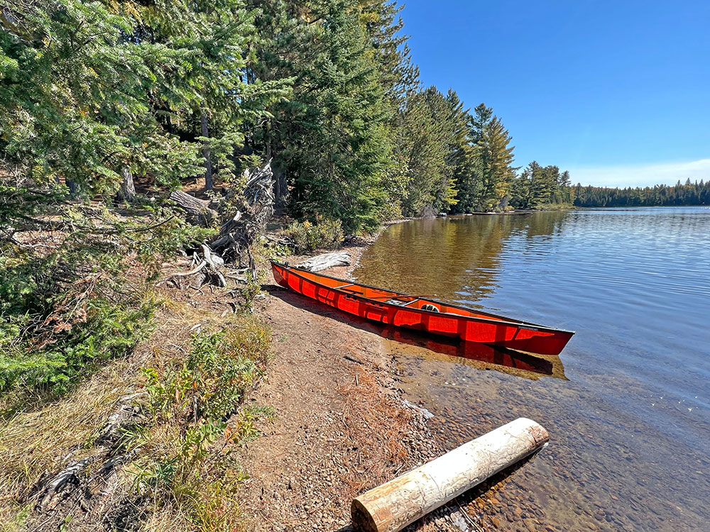 Canisbay Lake Algonquin Park Campsite 5 Canoe Landing