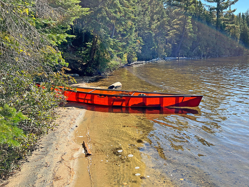 Canisbay Lake Algonquin Park Campsite 8 Canoe Landing